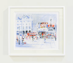 Piccadilly Circus in the Afternoon by Dominique Corbasson