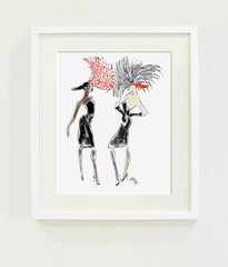 Birds of a feather flock to Philip Treacy // Gladys Perint Palmer