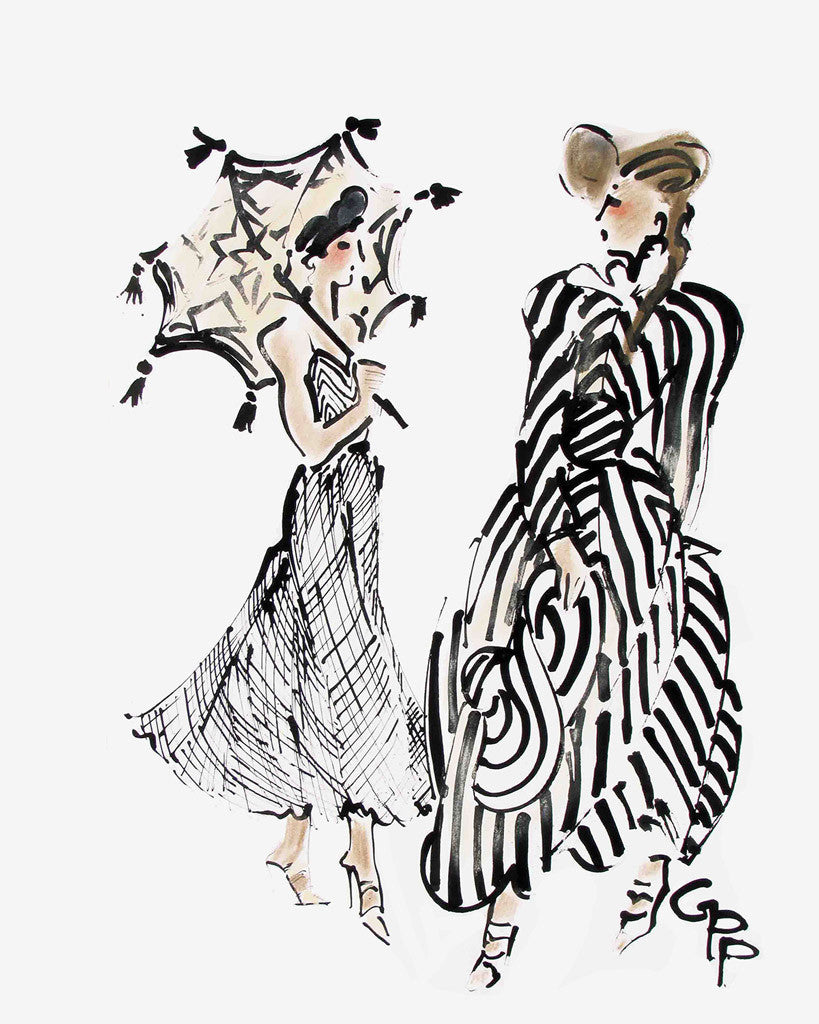 Garden party for Valentino and Christian Dior // Gladys Perint Palmer