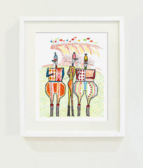 Three Jockeys // John Rombola