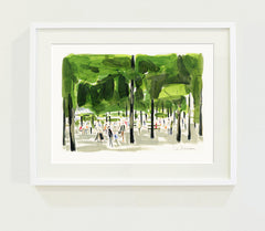 Pinède au Jardin du Luxembourg // Dominique Corbasson