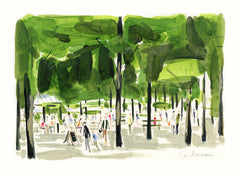 Pinède au Jardin du Luxembourg // Dominique Corbasson