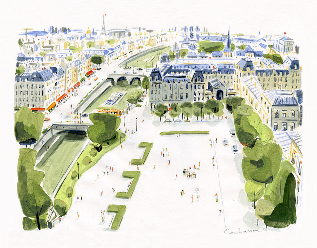Parvis de Notre Dame // Dominique Corbasson