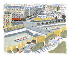 La Seine au Pont de l’Alma // Dominique Corbasson