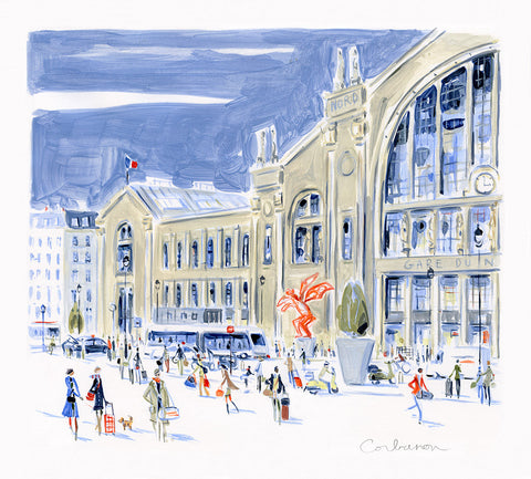 Gare du Nord // Dominique Corbasson