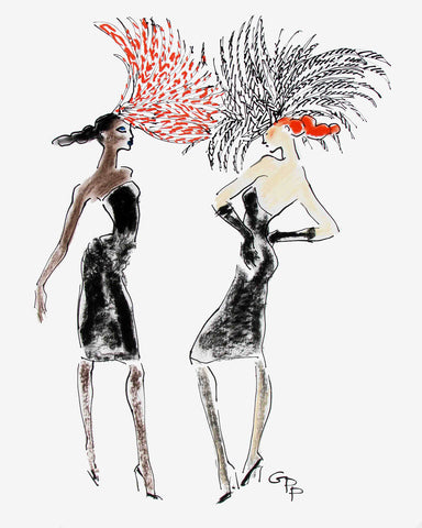 Birds of a feather flock to Philip Treacy // Gladys Perint Palmer
