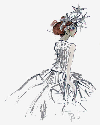 Jourdan Dunn sparkles in Dior Haute Couture // Gladys Perint Palmer